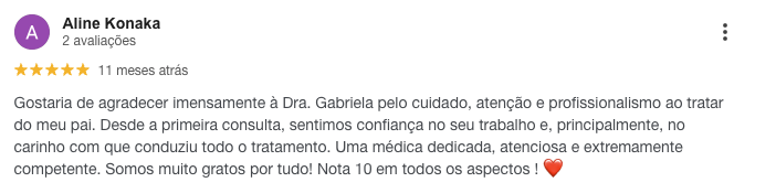 Avaliação de paciente 13