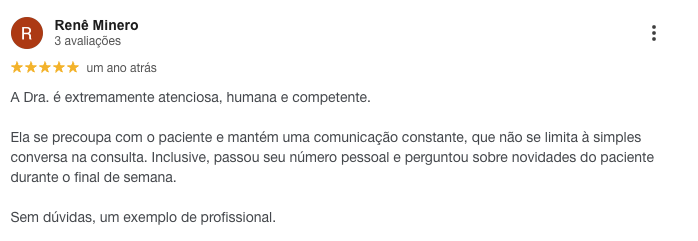 Avaliação de paciente 9