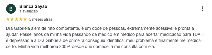 Avaliação de paciente 16