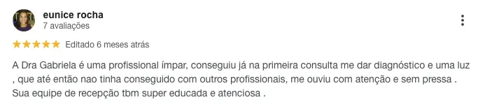 Avaliação de paciente 19
