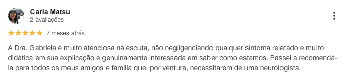 Avaliação de paciente 17